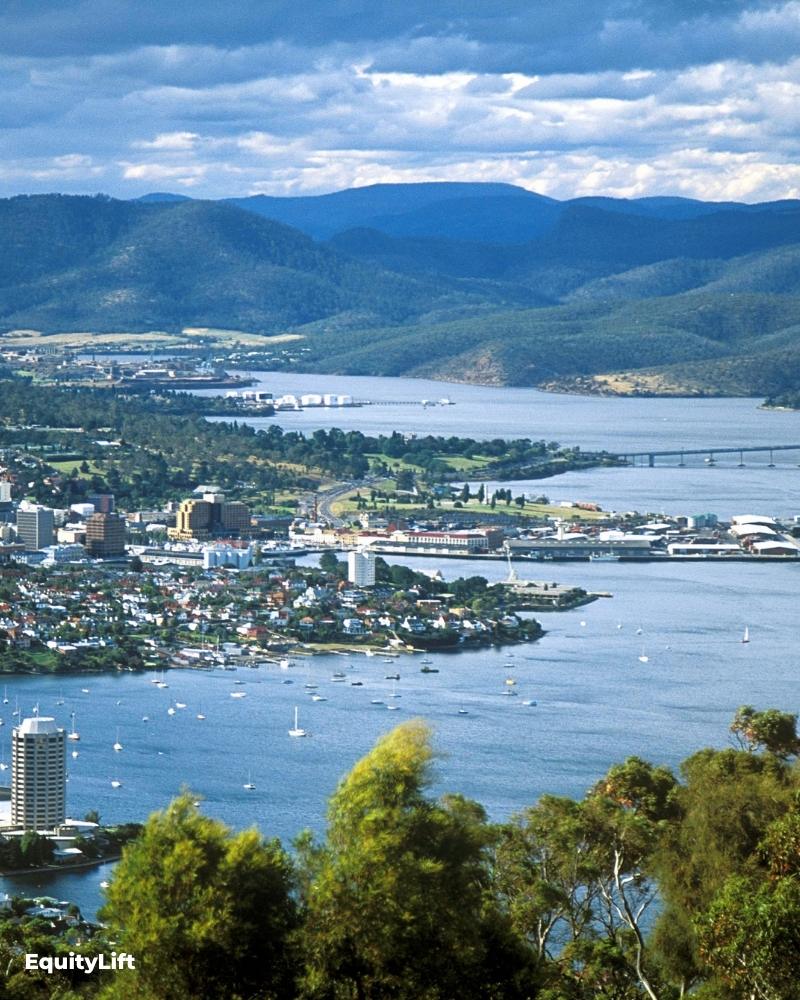 Hobart residential and commercial property investment market across the Derwent